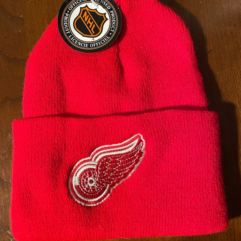 NHL Detroit Redwings Knit Hat